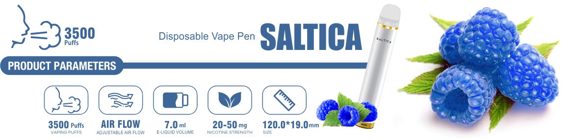 Saltica Blue Razz Ice Disposable Vape Pen