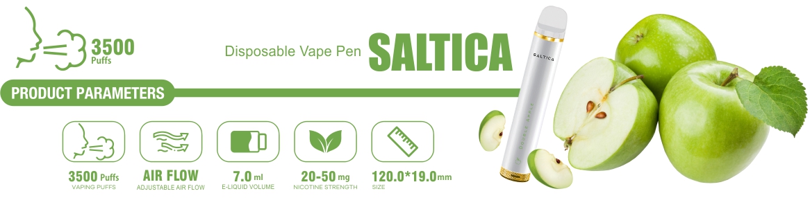 Saltica Double Apple Disposable Vape Pen
